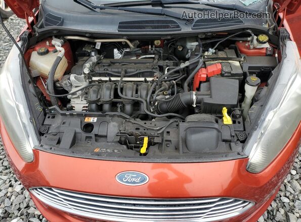 3FADP4BJ2JM129825 2018 FORD FIESTA Red 