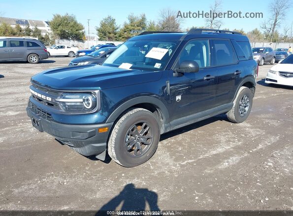 3FMCR9B64PRD97257 2023 FORD BRONCO SPORT Синий Передняя левая четверть