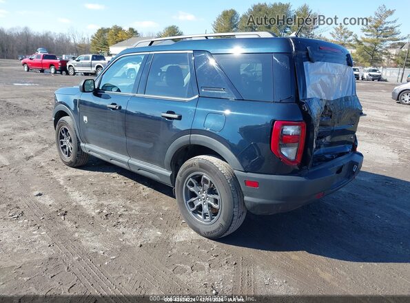 3FMCR9B64PRD97257 2023 FORD BRONCO SPORT Синий Задняя левая четверть