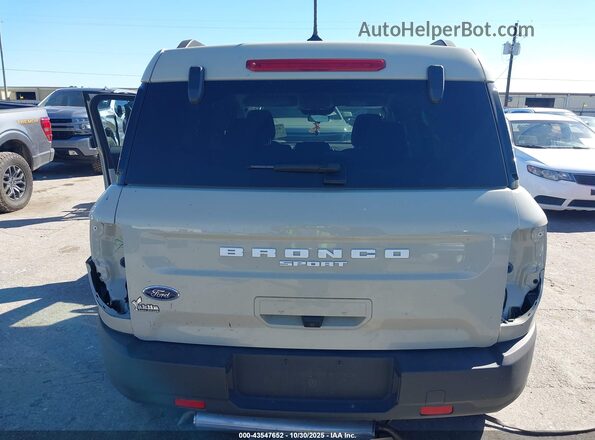 3FMCR9B69RRF40027 2024 FORD BRONCO SPORT Cream 