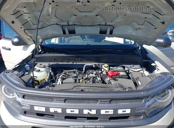 3FMCR9B69RRF40027 2024 FORD BRONCO SPORT Cream Rear view