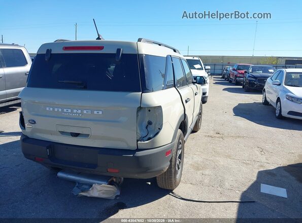 3FMCR9B69RRF40027 2024 FORD BRONCO SPORT Cream Rear right