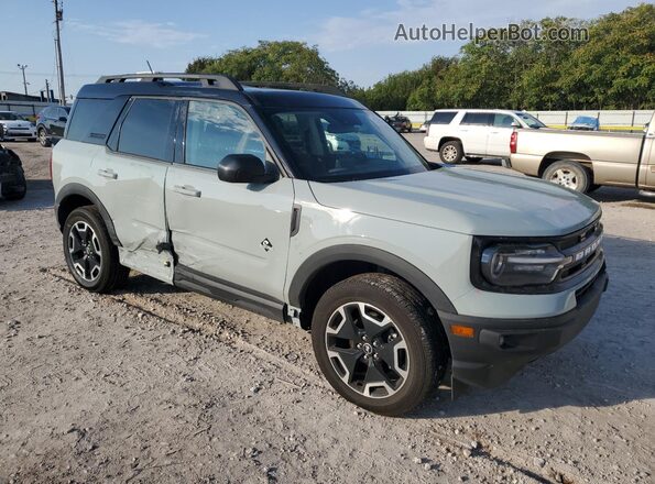 3FMCR9C61PRD71892 2023 FORD BRONCO Silver Передня права чверть