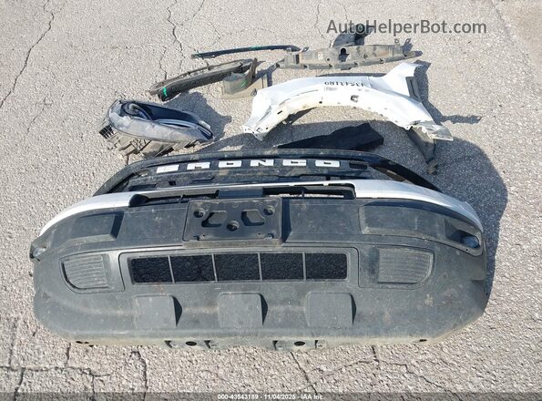 3FMCR9C69PRD63569 2023 FORD BRONCO SPORT White Սարքավորումների վահանակի տեսք