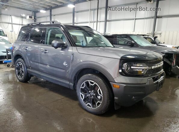 3FMCR9CN3SRE53753 2025 FORD BRONCO Серый Передняя правая четверть