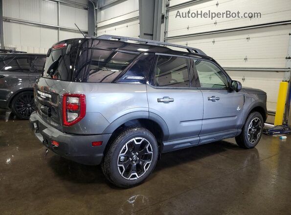 3FMCR9CN3SRE53753 2025 FORD BRONCO Серый Задняя правая четверть