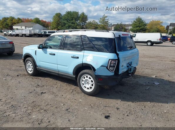 3FMCR9G64RRF36637 2024 FORD BRONCO SPORT Light Blue Rear left