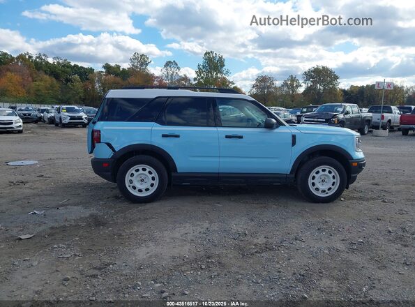 3FMCR9G64RRF36637 2024 FORD BRONCO SPORT Light Blue 360 interior view