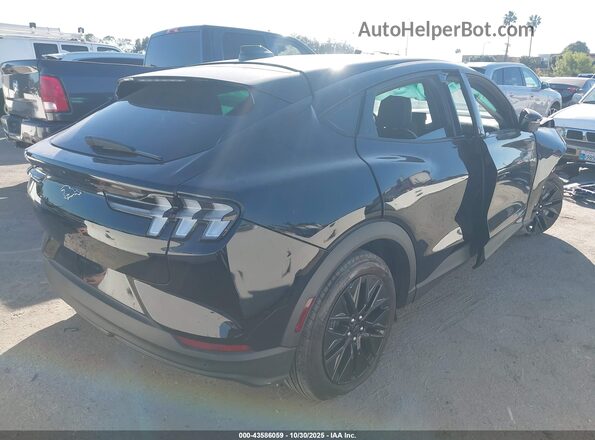 3FMTK1R44SMA13011 2025 FORD MUSTANG MACH-E Black უკანა მარჯვენა