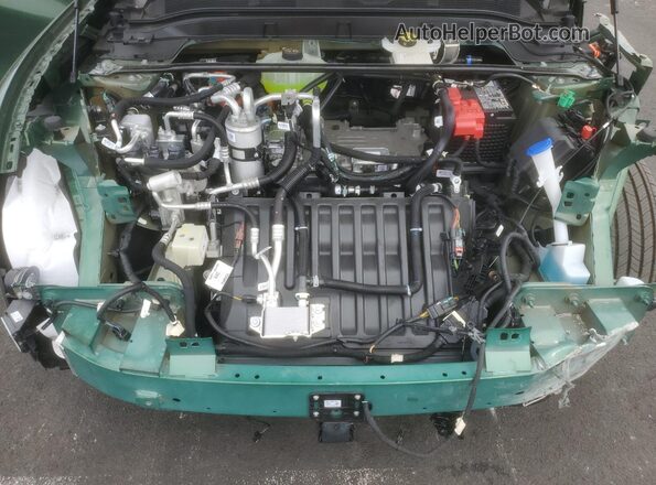3FMTK1R45SMA07718 2025 FORD MUSTANG Green უკანა სალონის ხედი