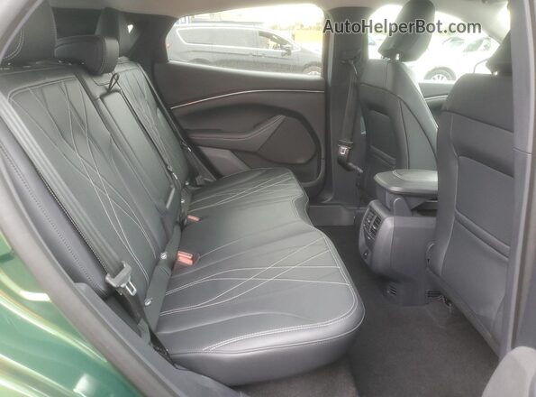 3FMTK1R45SMA07718 2025 FORD MUSTANG Green უკანა სავარძლების ხედი