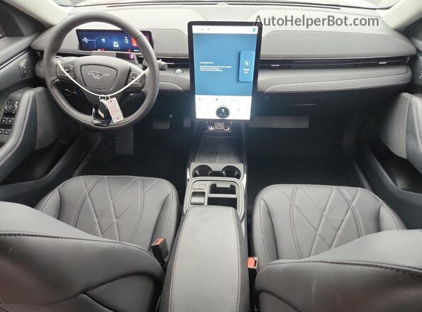 3FMTK1R49SMA08838 2025 FORD MUSTANG Black Dashboard view