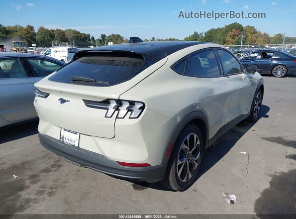 3FMTK1R49SMA37501 2025 FORD MUSTANG MACH-E Beige Задня права чверть