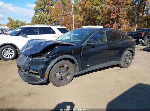 3FMTK1RMXMMA35520 2021 FORD MUSTANG MACH-E Black Առջևի ձախ երեք քառորդ տեսարան
