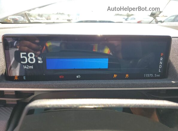 3FMTK3R4XRMA14282 2024 FORD MUSTANG MACH-E PREMI White Instrument cluster view