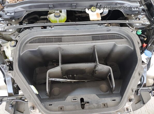 3FMTK3RM2MMA40027 2021 FORD MUSTANG MACH-E PREMI Black Engine compartment view