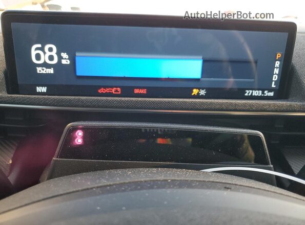 3FMTK3RM2PMA03905 2023 FORD MUSTANG MACH-E PREMI Gray Widok zestawu wskaźników