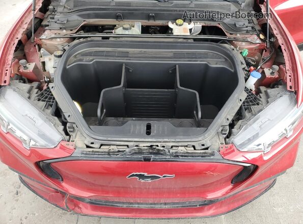 3FMTK3SS8MMA28537 2021 FORD MUSTANG MACH-E PREMI Red Շարժիչի բաժամունքի տեսք