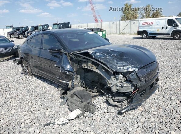 3FMTK4SX3NMA19733 2022 FORD MUSTANG Черный Передняя правая четверть