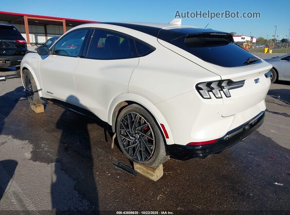 3FMTK4SX9MME01909 2021 FORD MUSTANG MACH-E White Trasero izquierdo