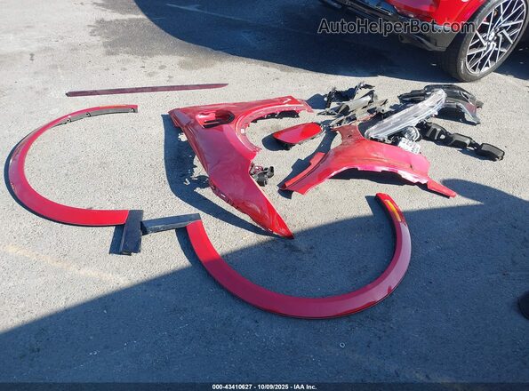 3FMTK4SX9PMA54277 2023 FORD MUSTANG MACH-E Red Вид панелі приладів
