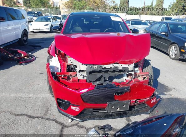 3FMTK4SX9PMA54277 2023 FORD MUSTANG MACH-E Red Вид щитка приладів