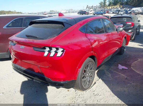 3FMTK4SXXMME02275 2021 FORD MUSTANG MACH-E Red Trasero derecho