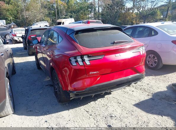 3FMTK4SXXMME02275 2021 FORD MUSTANG MACH-E Red Trasero izquierdo