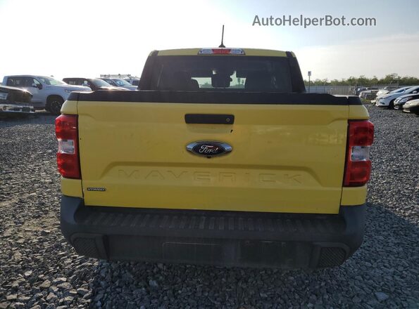 3FTTW8E36NRA21679 2022 FORD MAVERICK Yellow Vista trasera