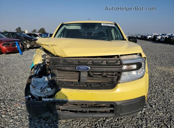 3FTTW8E36NRA21679 2022 FORD MAVERICK Yellow Vista frontal