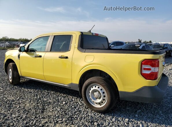 3FTTW8E36NRA21679 2022 FORD MAVERICK Yellow Trasero izquierdo