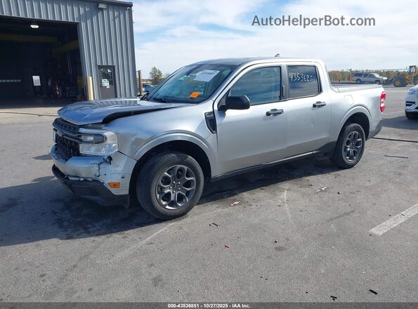 3FTTW8E37PRA35397 2023 FORD MAVERICK Silver წინა მარცხენა ხედი სამი მეოთხედიდან