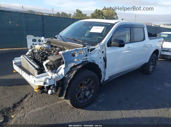 3FTTW8R90RRA87293 2024 FORD MAVERICK White Առջևի ձախ երեք քառորդ տեսարան