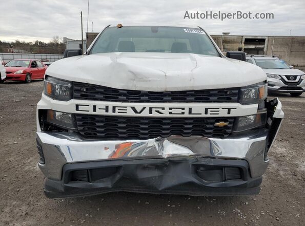 3GCNWAEF1LG416405 2020 CHEVROLET SILVERADO White Դիմացի տեսք