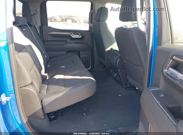 3GCPACEK8NG592581 2022 CHEVROLET SILVERADO Blue Widok naklejki z numerem VIN