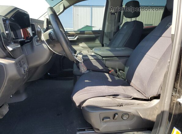 3GCPDDEK4PG110950 2023 CHEVROLET SILVERADO Black Front interior view