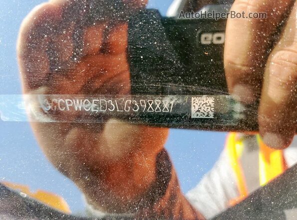3GCPWCED3LG398881 2020 CHEVROLET SILVERADO Gray Вид підкапотного простору