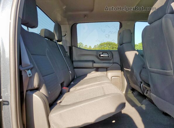 3GCPWCED3LG398881 2020 CHEVROLET SILVERADO Gray Вид задніх сидінь