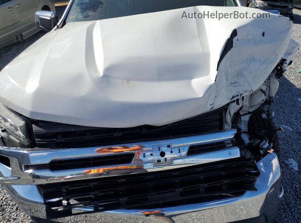 3GCPWCED3LG401035 2020 CHEVROLET SILVERADO White Вид задньої частини салону