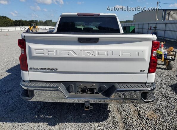 3GCPWCED3LG401035 2020 CHEVROLET SILVERADO White Вид ззаду