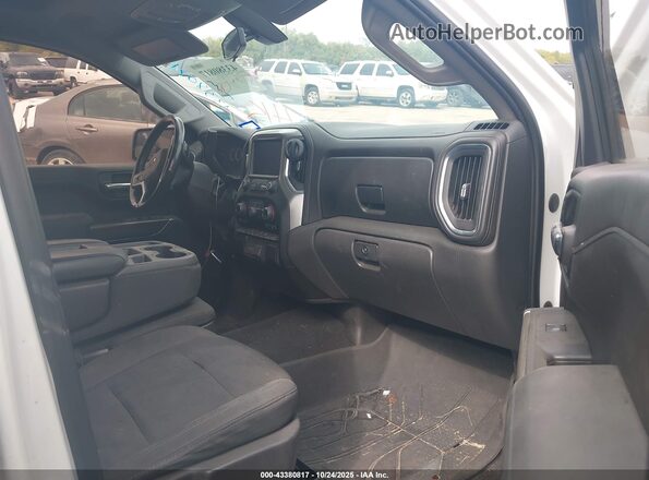 3GCPWCED6LG396333 2020 CHEVROLET SILVERADO White წინა სალონის ხედი