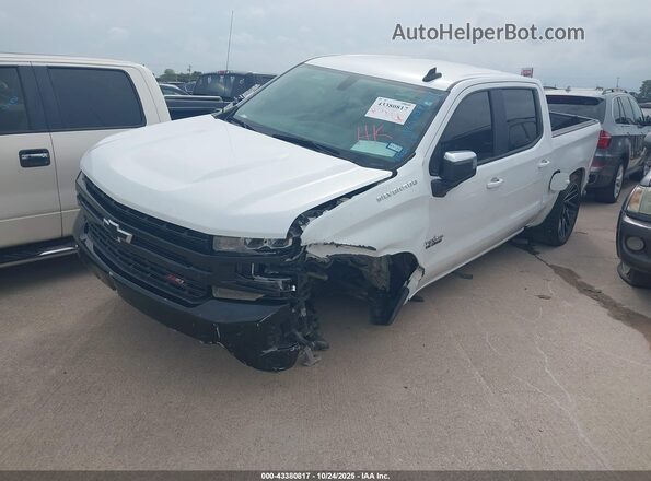 3GCPWCED6LG396333 2020 CHEVROLET SILVERADO White წინა მარცხენა ხედი სამი მეოთხედიდან