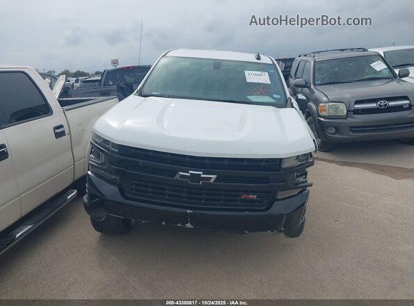 3GCPWCED6LG396333 2020 CHEVROLET SILVERADO White უკანა სალონის ხედი