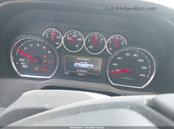 3GCPWCED6LG396333 2020 CHEVROLET SILVERADO White უკანა სავარძლების ხედი