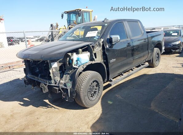 3GCPWCEK0LG193453 2020 CHEVROLET SILVERADO Black წინა მარცხენა ხედი სამი მეოთხედიდან