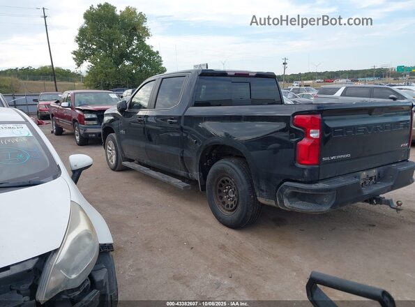 3GCPWDED4LG191065 2020 CHEVROLET SILVERADO Black Rear left
