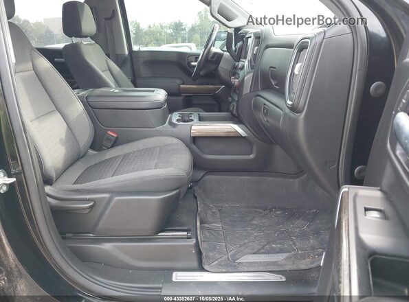 3GCPWDED4LG191065 2020 CHEVROLET SILVERADO Black Front interior view