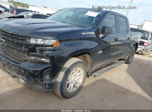 3GCPWDED4LG191065 2020 CHEVROLET SILVERADO Black Front left