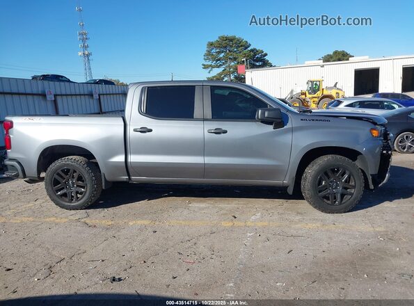 3GCPYBEK2NG108815 2022 CHEVROLET SILVERADO Gray უკანა სალონის ხედი