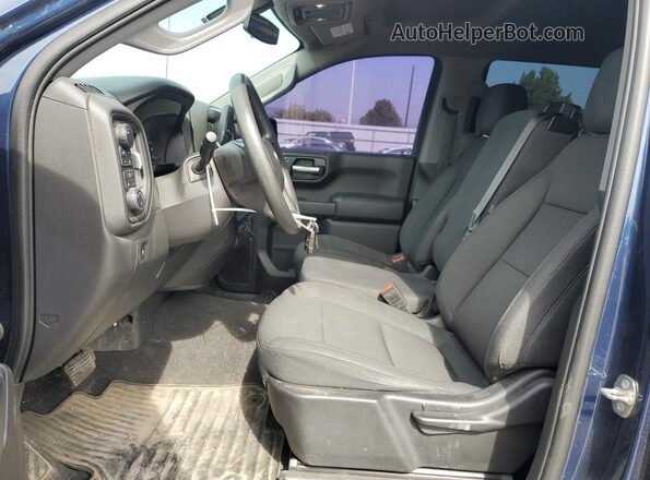 3GCPYBEK7LG342042 2020 CHEVROLET SILVERADO Blue Սալոնի դիմացի տեսք